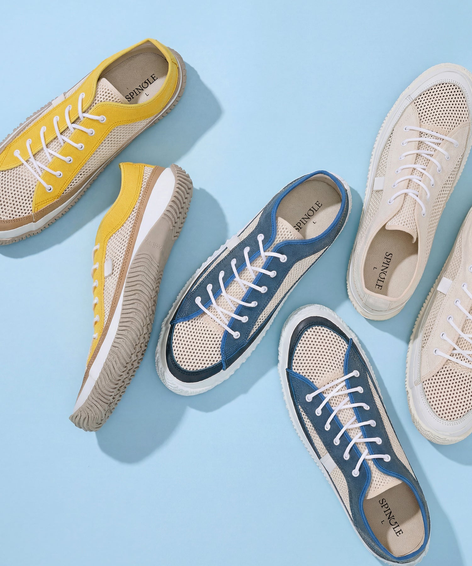 SP-1073 Whire/Navy - SPINGLE