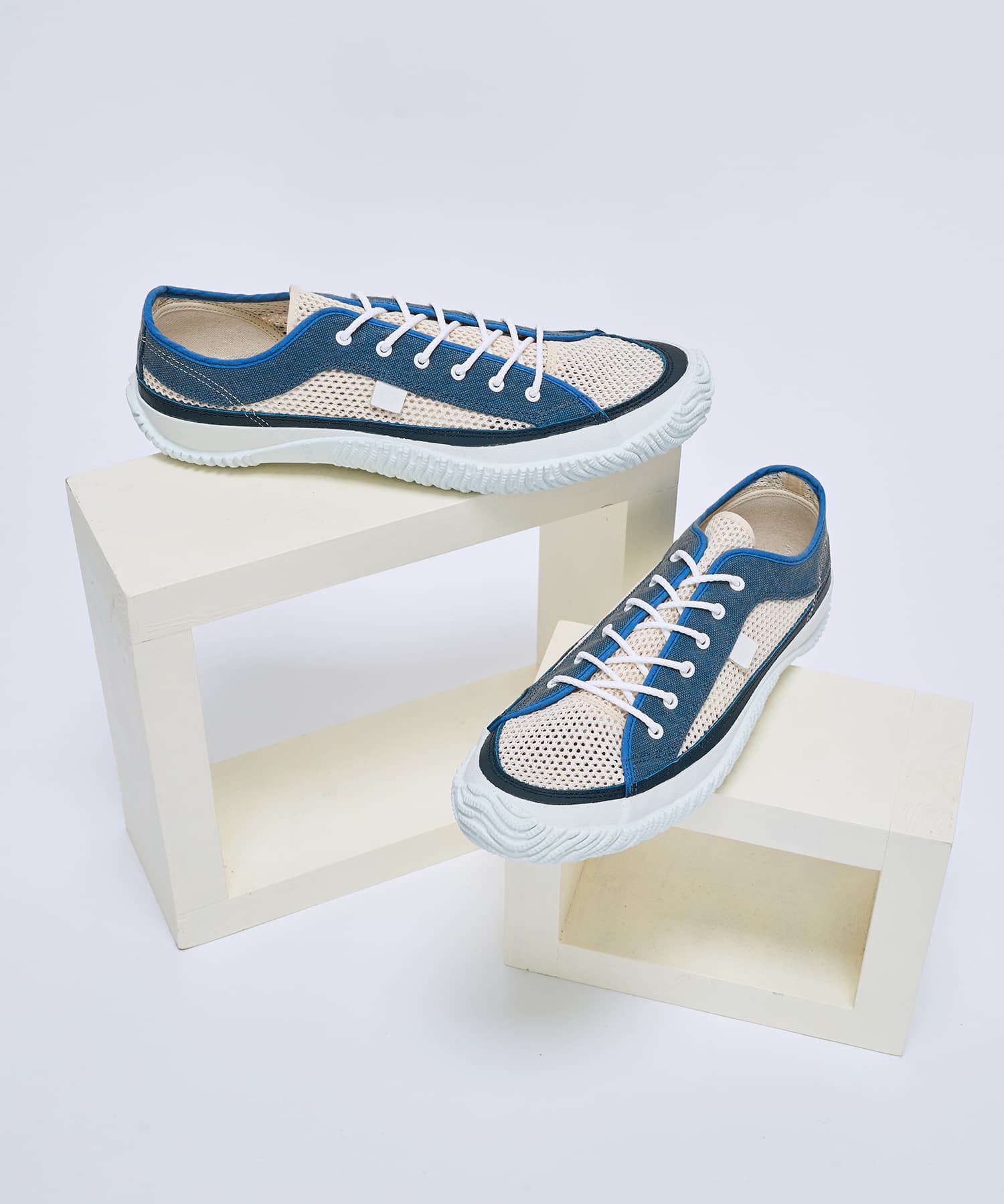 SP-1073 Whire/Navy - SPINGLE